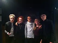 M.A.D with fans in Birmingham