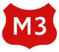 M3 highway shield}}