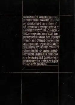 Folio 28v: Mass of the Virgin (conclusion)