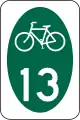 M1-8 State or local Bicycle Route