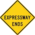 W19-4 Expressway ends