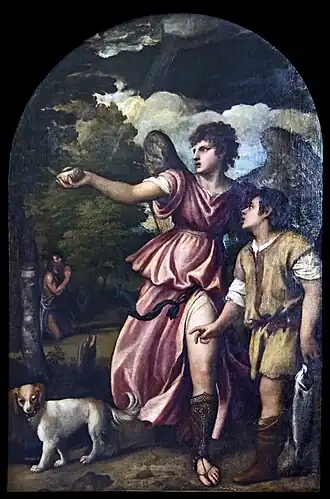 Titian, Tobias and the Angel ( 1540–1545)
