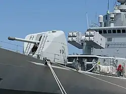Euro docked at the harbor of Reggio Calabria on 8 July 2018.