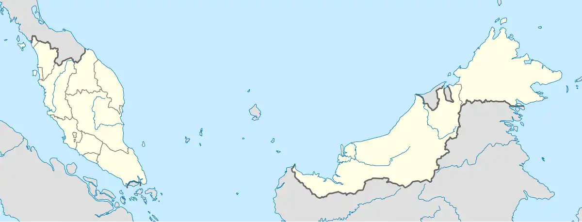 Kerteh is located in Malaysia