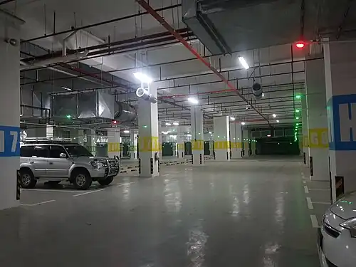 Underground car parking