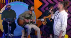 The band performing in 2023