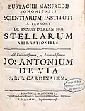 De annuis inerrantium stellarum aberrationibus, 1729
