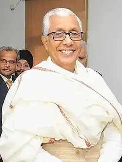 Manik Sarkar Longest serving Chief minister of Tripura.