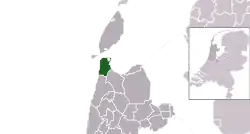 Location of Den Helder