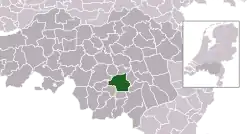 Location of Eindhoven