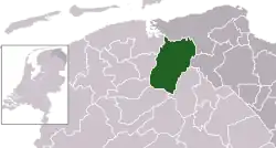 Location of Westerkwartier