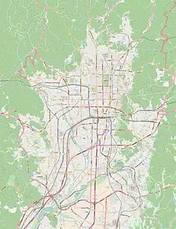 Ryōan-ji is located in Kyoto city