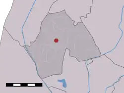 Kerkbuurt in the former municipality of Harenkarspel.