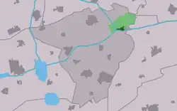 Location in Achtkarspelen municipality