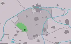 Location in Dantumadiel municipality