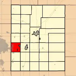 Location within Butler County