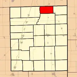 Location in Iroquois County
