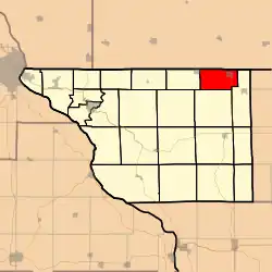 Location in Jo Daviess County