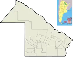 Isla del Cerrito is located in Chaco Province