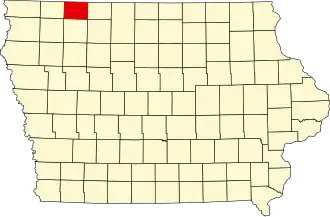 Dickinson County map