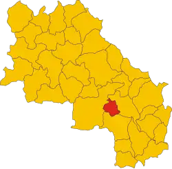 San Quirico within the Province of Siena