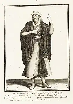 Turbanned man wearing a surcoat