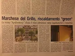 "Corriere di Ancona publication"