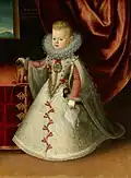 Maria Anna, Infanta of Spain, Later Archduchess of Austria, Queen of Hungary and Empress, as a child, by Bartolomé González y Serrano, National Trust, Cliveden.