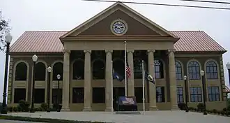 Marion County courthouse in Lebanon