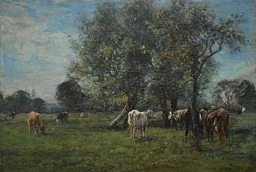 Milking Time by Mark Fisher