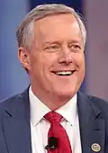 White House Chief of Staff Mark Meadows from North Carolina (2020–2021)[65]