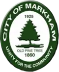 Official seal of Markham, Illinois