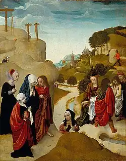 Entombment of Christ, c. 1490. Saint Louis Art Museum