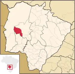 Location in Brazil