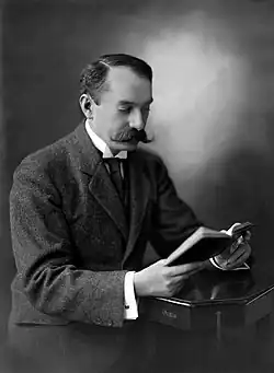 Maurice Renard photographed by Henri Manuel