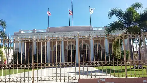 Customs House in Marina sector. Register of Historic Places