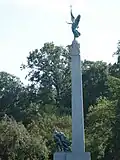 World War I Memorial with the sculptures of Winged Victory and the Billy Boys