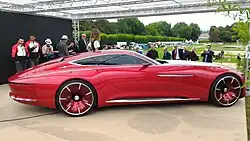Vision Mercedes-Maybach 6 side-view