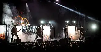 Meshuggah performing at Rock am Ring 2023