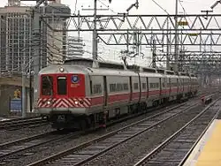 Image 3A Metro-North Railroad New Haven Line train at Stamford. (from Transportation in Connecticut)
