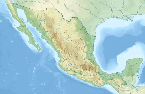 Tacaná is located in Mexico