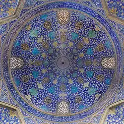 The Dome of Shah Mosque, Isfahan