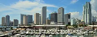 Downtown's Miami from Biscayne Bay
