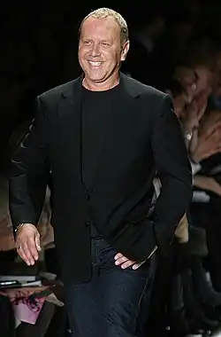 Michael Kors, fashion designer, President and CEO of Michael Kors