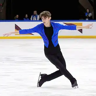 Mihhail Selevko at the 2022 Finlandia Trophy