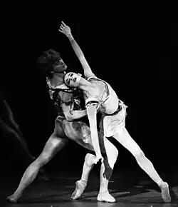 Alessandra Ferri, 1986 (with Mikhail Baryshnikov).