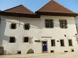 Mikluš's Prison at the corner of Pri Miklušovej väznici and Hrnčiarska streets