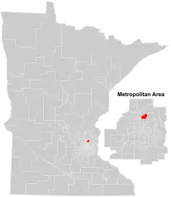 Map of the district