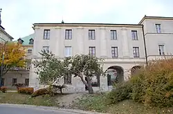 View of wing from Miodowa Street