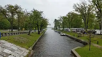 Clam Lake Canal in May 2017